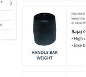 Bajaj Weight Handle Bar