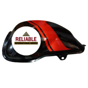 ENSONS Fuel Tank for Bajaj Vikrant V15 | V12 | Black & Red Colour