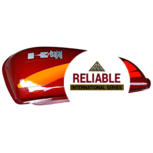 Ensons Petrol Tank for Kawasaki Bajaj 4S Champion | KB4S | Wine Red