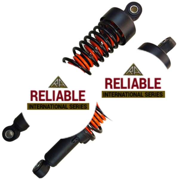 ENDURANCE Rear Shock Absorber for Bajaj Platina | CT Deluxe | Black