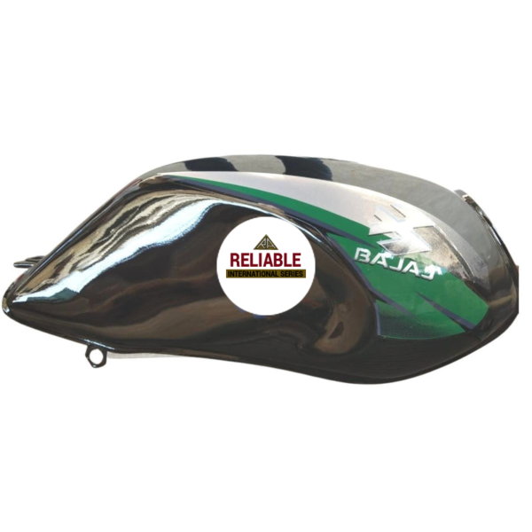 Ensons Petrol Tank for Bajaj Caliber 115 (Black/Green)