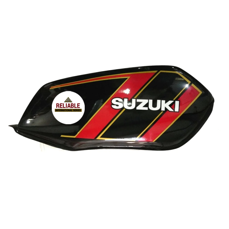 Ensons Petrol Tank for Suzuki MAX 100 (Black/Red)
