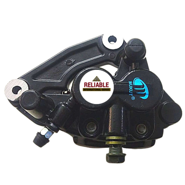 Mukut Front Brake Disc Caliper for Bajaj Pulsar 135 | XCD 135 | Discover 135 | 150 | 100T | 100M | 125T | 125ST | 150F | Black