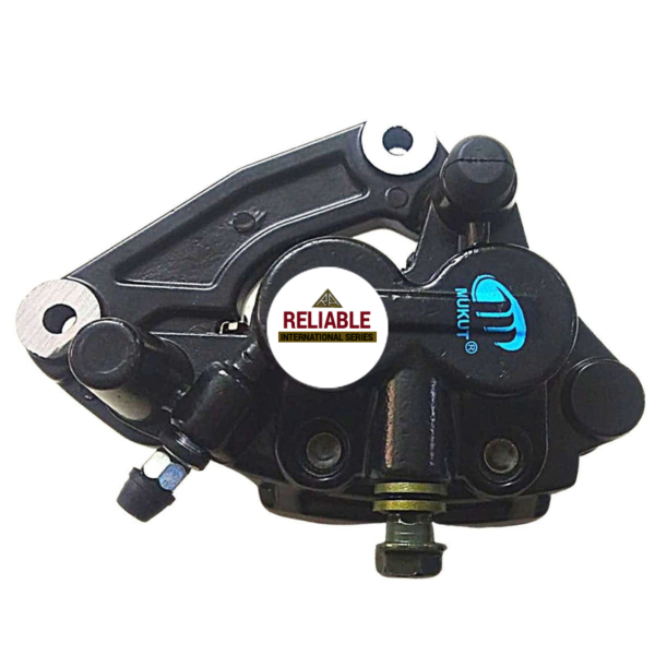 Mukut Front Brake Disc Caliper for Bajaj Pulsar 135 | XCD 135 | Discover 135 | 150 | 100T | 100M | 125T | 125ST | 150F | Black