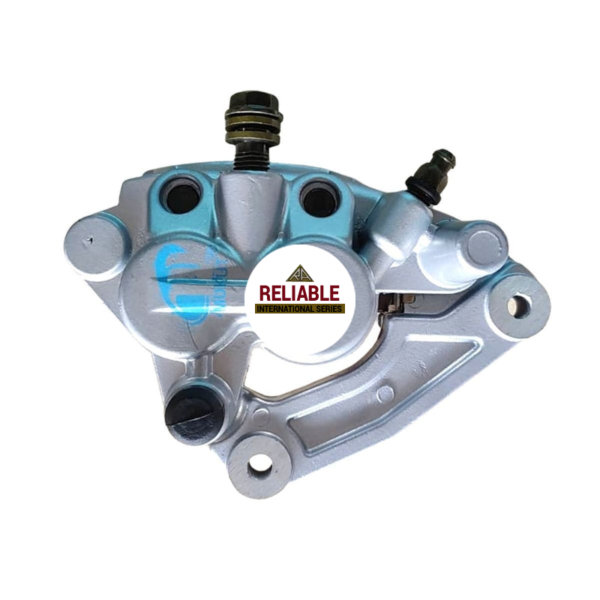 Mukut Front Brake Disc Caliper for Bajaj Pulsar 135 | XCD 135 | Discover 135 | 150 | 100T | 100M | 125T | 125ST | 150F | Silver