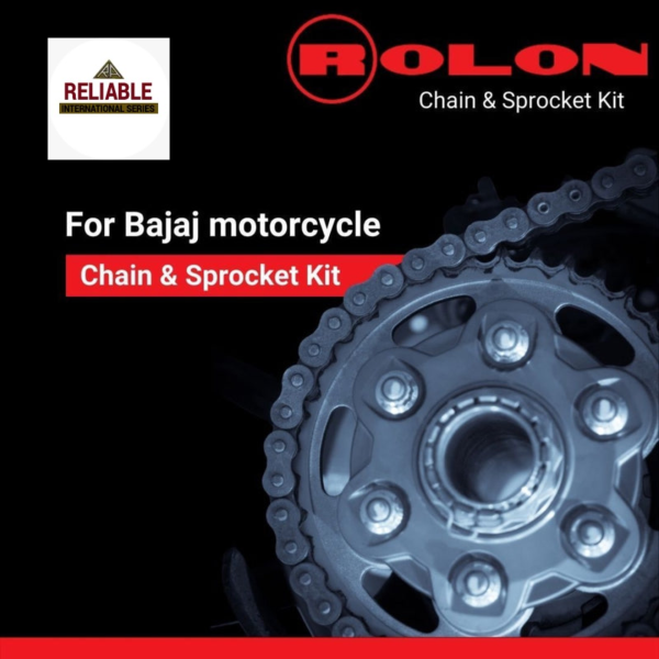 ROLON Chain Sprocket Kit for Bajaj Avenger 180 Street